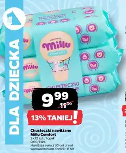 Netto Chusteczki nawilżane Millu Comfort oferta