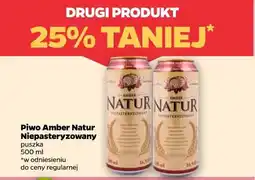 Netto Piwo Amber Natur Niepasteryzowany oferta