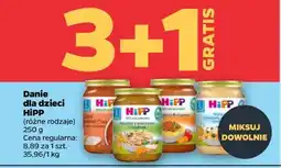 Netto Danie dla dzieci HiPP (różne rodzaje) oferta