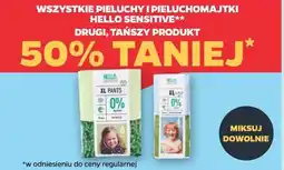 Netto Pieluchy i pieluchomajtki Hello Sensitive (mix produktów) oferta