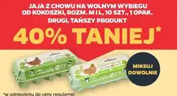 Netto Jaja z chowu na wolnym wybiegu od kokoszki, rozm. M i L, 1 opak oferta