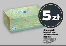 Netto Chusteczki higienicznee 4-warstwowe Regina oferta