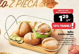 Netto Bułka putnio-razowa oferta