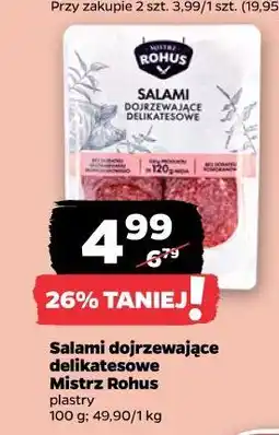 Netto Salami dojrzewające delikatesowe oferta
