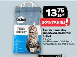 Netto Żwirek mineralny superlekki dla kota Kiciuś oferta