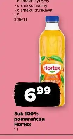 Netto Sok 100% Pomarańcza Hortex oferta