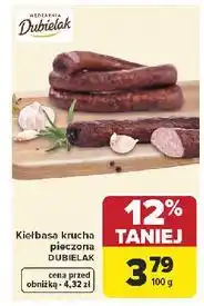 Carrefour Kiełbasa krucha pieczona DUBIELAK oferta