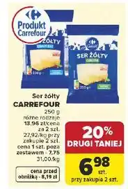 Carrefour Ser żółty CARREFOUR oferta