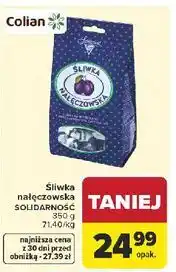 Carrefour Śliwka nałęczowska SOLIDARNOŚĆ oferta