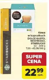Carrefour Kawa w kapsułkach DOLCE GUSTO, NESPRESSO, STARBUCKS 8-30 szt oferta