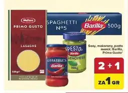 Carrefour Sosy, makarony, pesto oferta