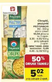 Carrefour Chrupki, prażynki PRZYSNACKI (110-150g, różne rodzaje) oferta