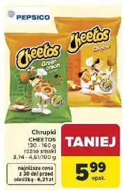 Carrefour Chrupki CHEETOS (130-160g, różne rodzaje) oferta