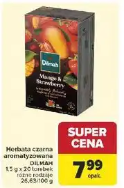 Carrefour Herbata czarna aromatyzowana DILMAH 1,5 g x 20 torebek 30 g oferta