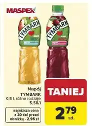 Carrefour Napój Tymbark różne rodzaje oferta