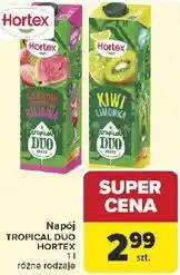 Carrefour Napój Tropical Duo Hortex oferta