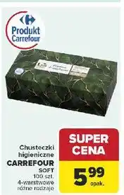 Carrefour Chusteczki higieniczne CARREFOUR oferta