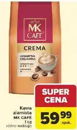 Carrefour Kawa ziarnista MK CAFE CREMA oferta
