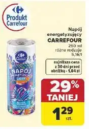 Carrefour Carrefour Napój energetyzujący oferta