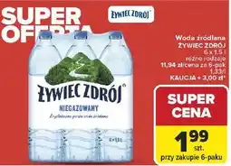 Carrefour Żywiec Zdrój Woda źródlana oferta