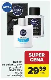Carrefour Nivea Men Balsam po goleniu, żel po goleniu oferta