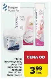 Carrefour Płatki kosmetyczne i higieniczne CLEANIC oferta