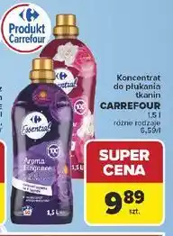 Carrefour Essential Koncentrat do płukania tkanin Carrefour oferta