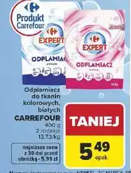 Carrefour Expert Odplamiacz do tkanin kolorowych, białych Carrefour oferta