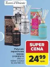 Carrefour Patyczki zapachowe Tesori D'Oriente 100 ml, 12,50 oferta