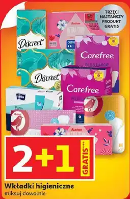 Auchan Wkładki higieniczne oferta