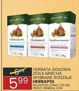 Wafelek HERBATA ZIOŁOWA ZIOŁA MNICHA oferta