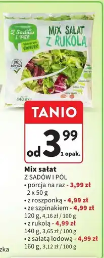 Intermarche Mix sałat Z SADÓW I PÓL oferta