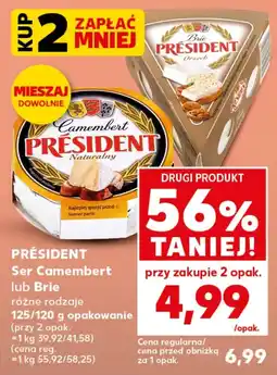 Kaufland Ser pleśniowy President oferta