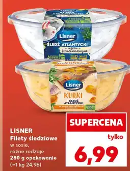 Kaufland Filety śledziowe Lisner oferta