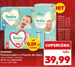 Kaufland Pieluchomajtki Pampers oferta