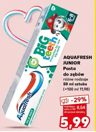 Kaufland Pasta do zębów Aquafresh oferta