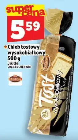 Topaz Chleb tostowy wysokobiałkowy Oskroba oferta