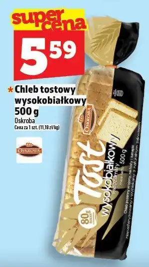 Chleb tostowy wysokobiałkowy Oskroba