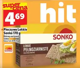 Topaz Pieczywo Lekkie Sonko 170 g Wybrane asortymenty Sonko oferta