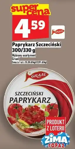 Topaz Paprykarz Szczeciński 300/330 g oferta