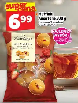 Topaz Muffinki Amartone 300 g czekoladowe/truskawkowe oferta