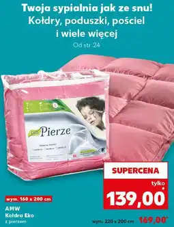 Kaufland AMW kołdra Eko oferta