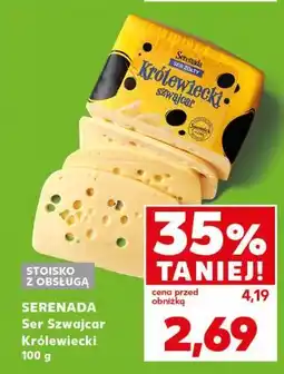 Kaufland Serenada Ser szwajcar Królewiecki oferta
