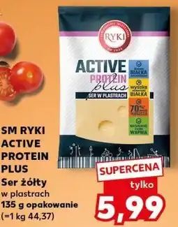 Kaufland SM RYKI ACTIVE PROTEIN PLUS ser zółty oferta