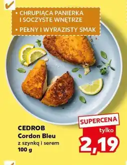 Kaufland CEDROB cordon bleu z szynki i serem oferta