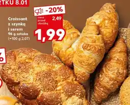 Kaufland Croissant z szynką i serem oferta