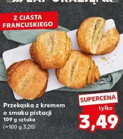 Kaufland Przekąska z kremem o smaku pistacji oferta