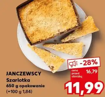 Kaufland JANCZEWSCY Szarlotka oferta