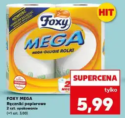 Kaufland FOXY MEGA ręczniki papierowe oferta