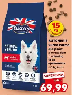 Kaufland BUTCHERS sucha karma dla psów oferta